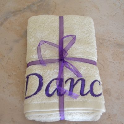 EK Dance Academy Dance Towel